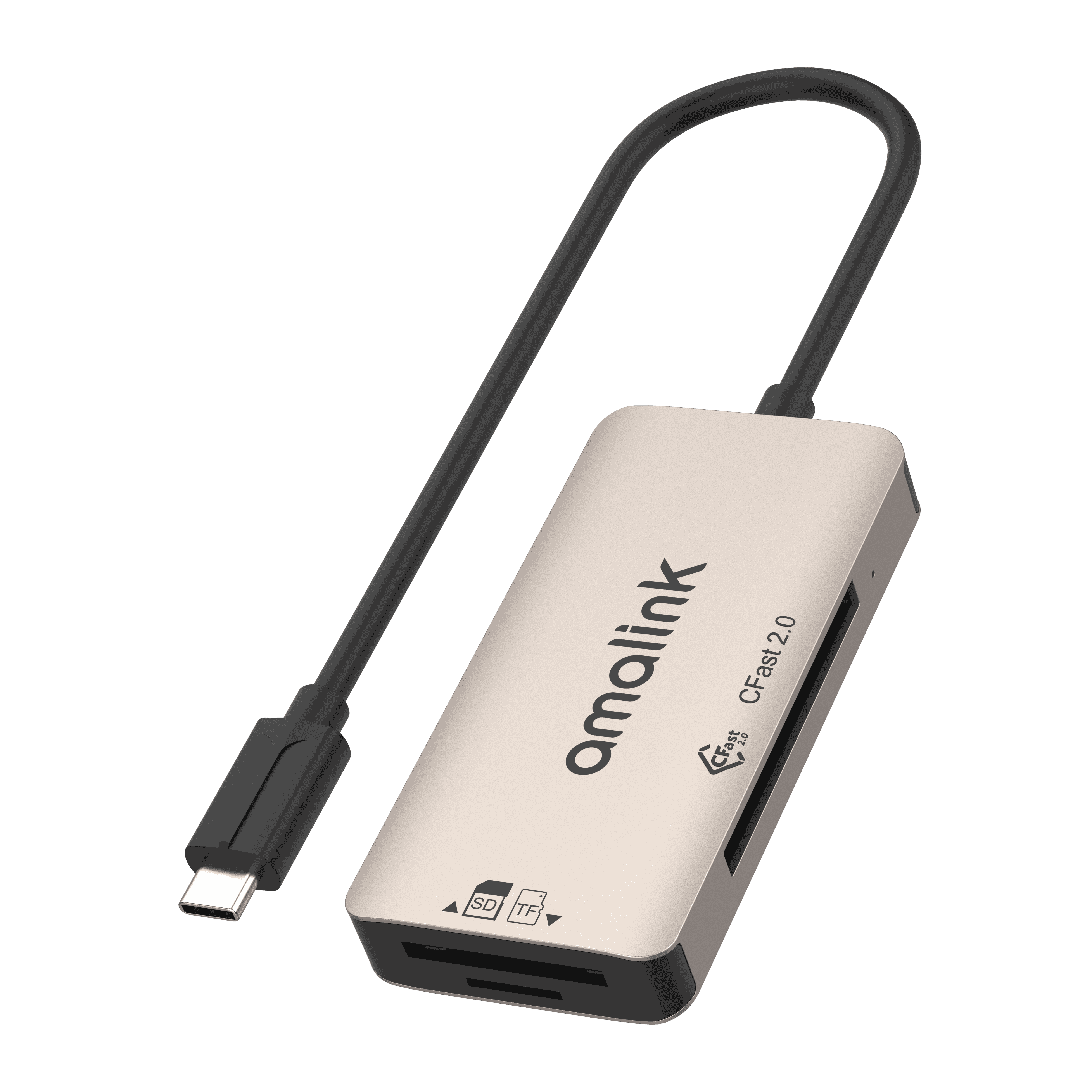 CFast & SDXC & Micro SDXC Card Reader