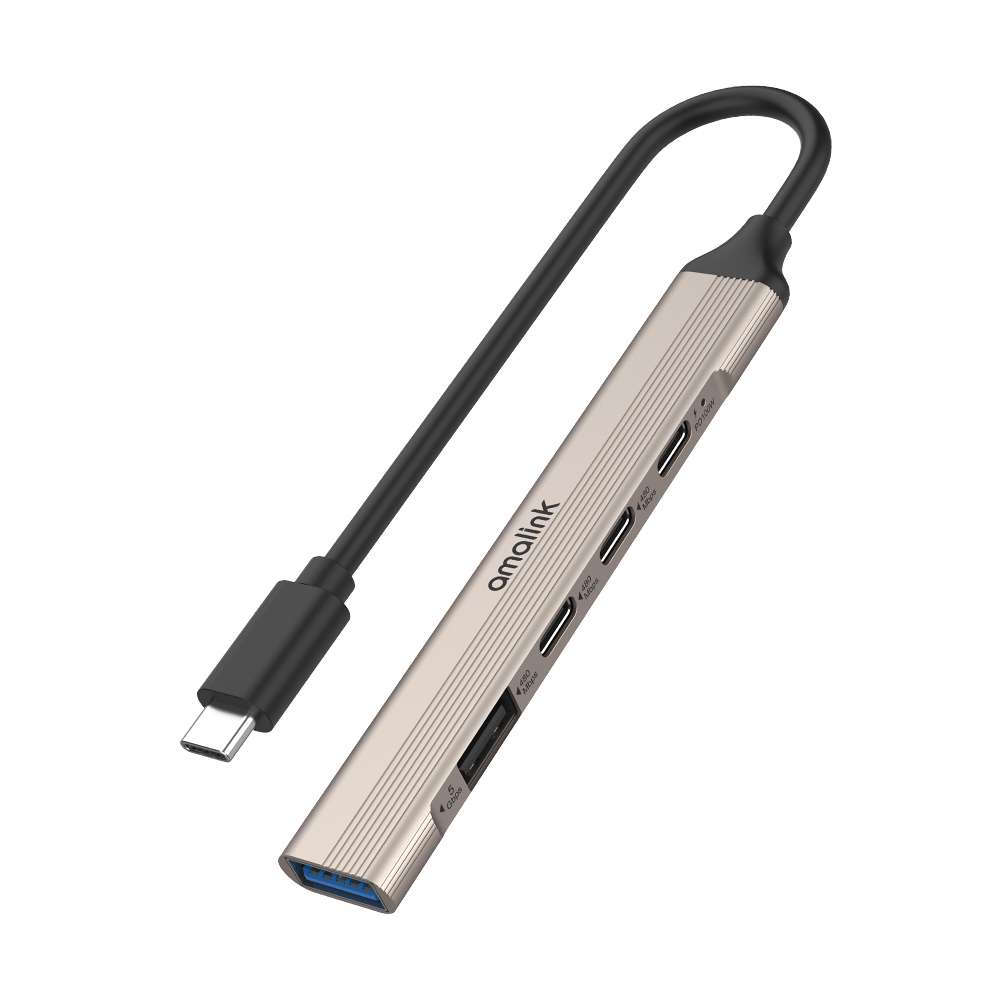 USB-C 2A+2C+PD100W HUBs