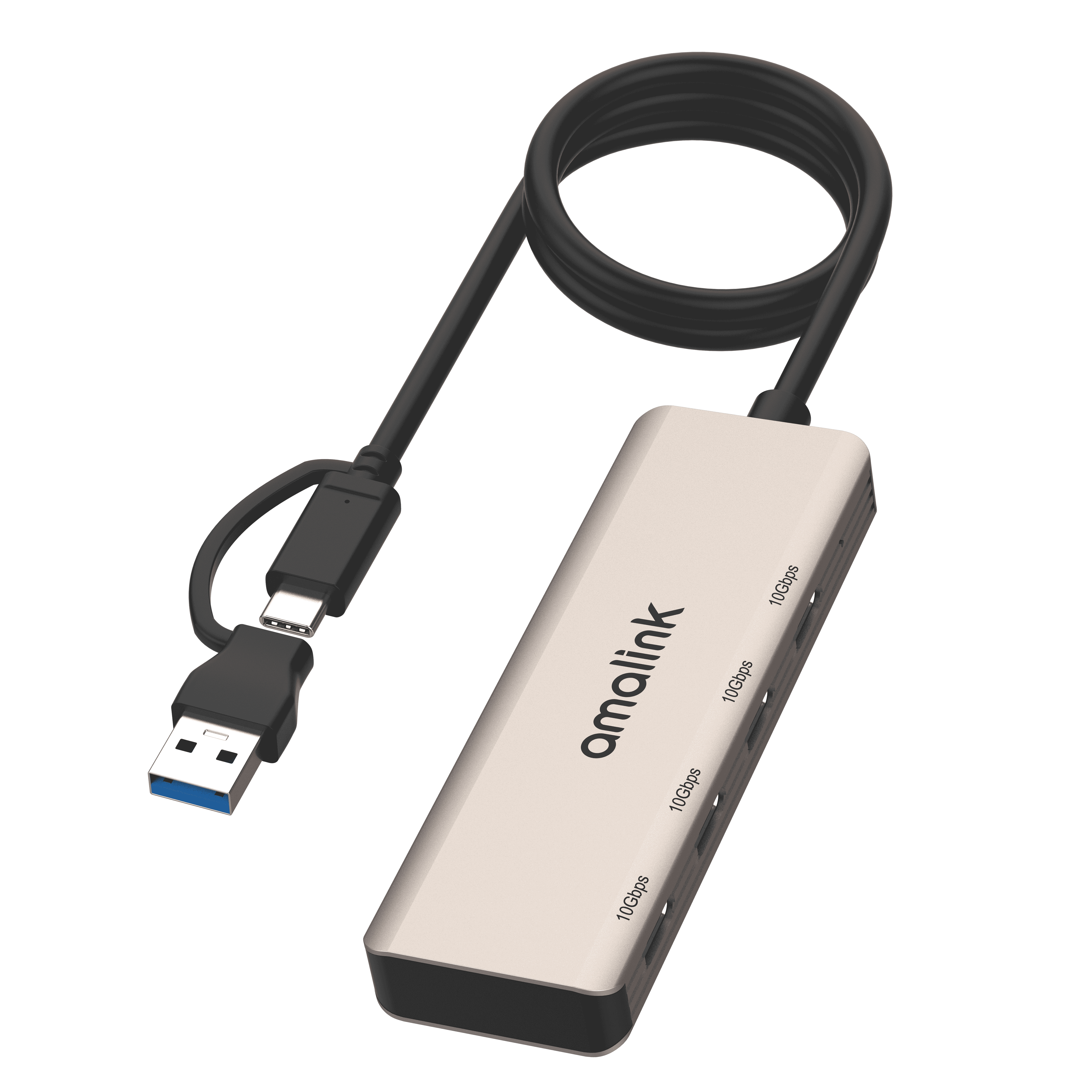 USB 3.2 Gen 2 4-Port 10G Hub