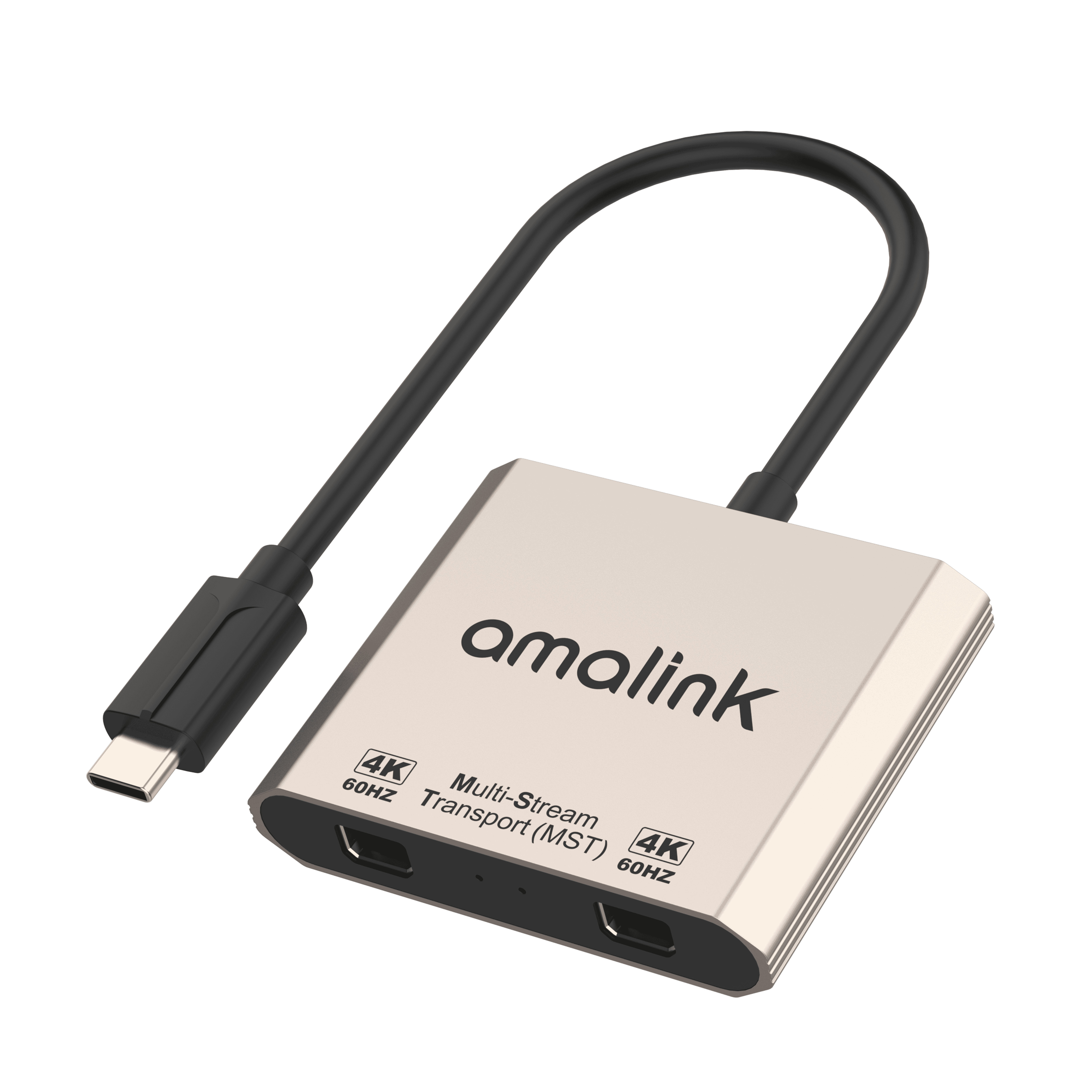 USB-C to Dual Mini DP Adapter
