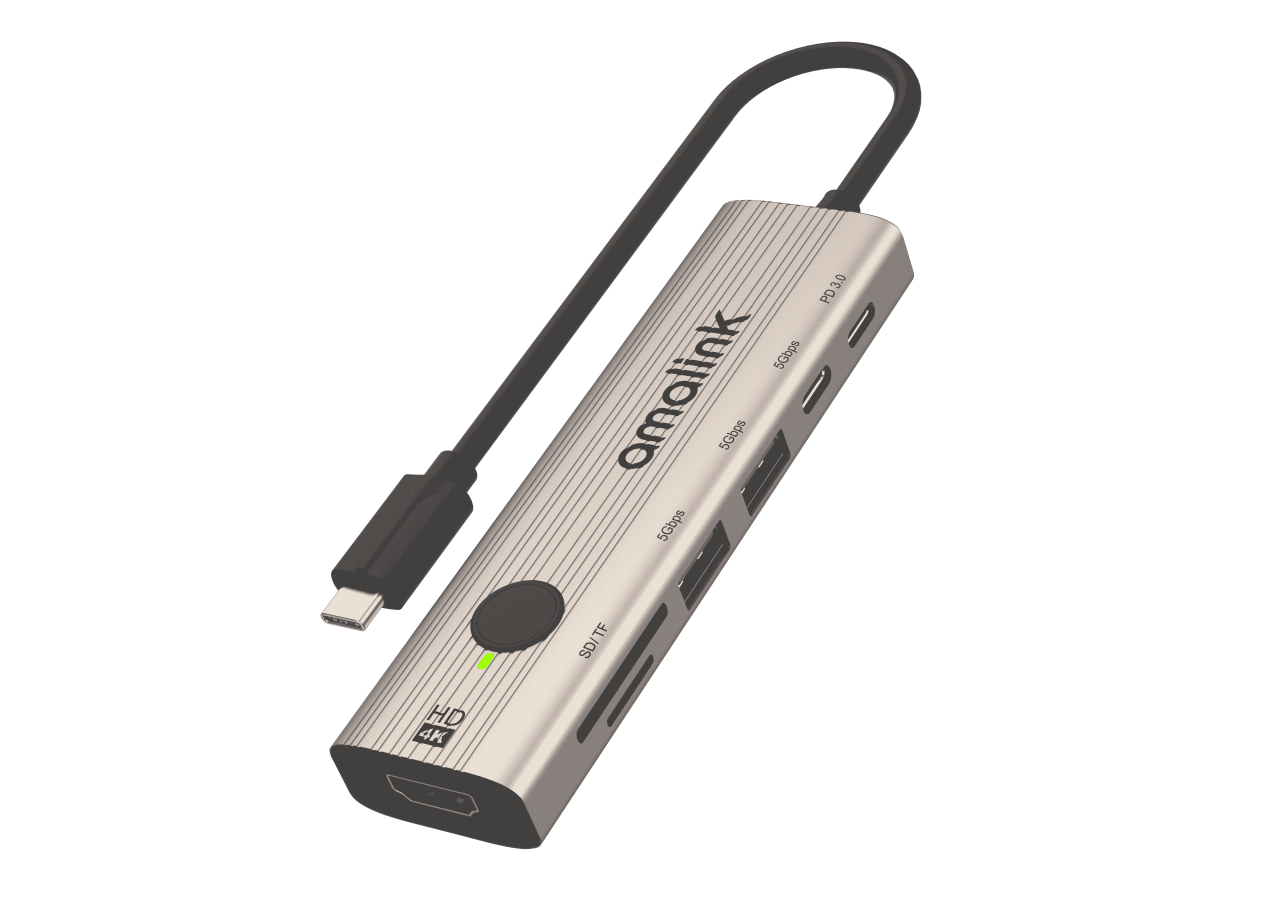 USB-C to HDMI Docking Station with Instant Screen-Off