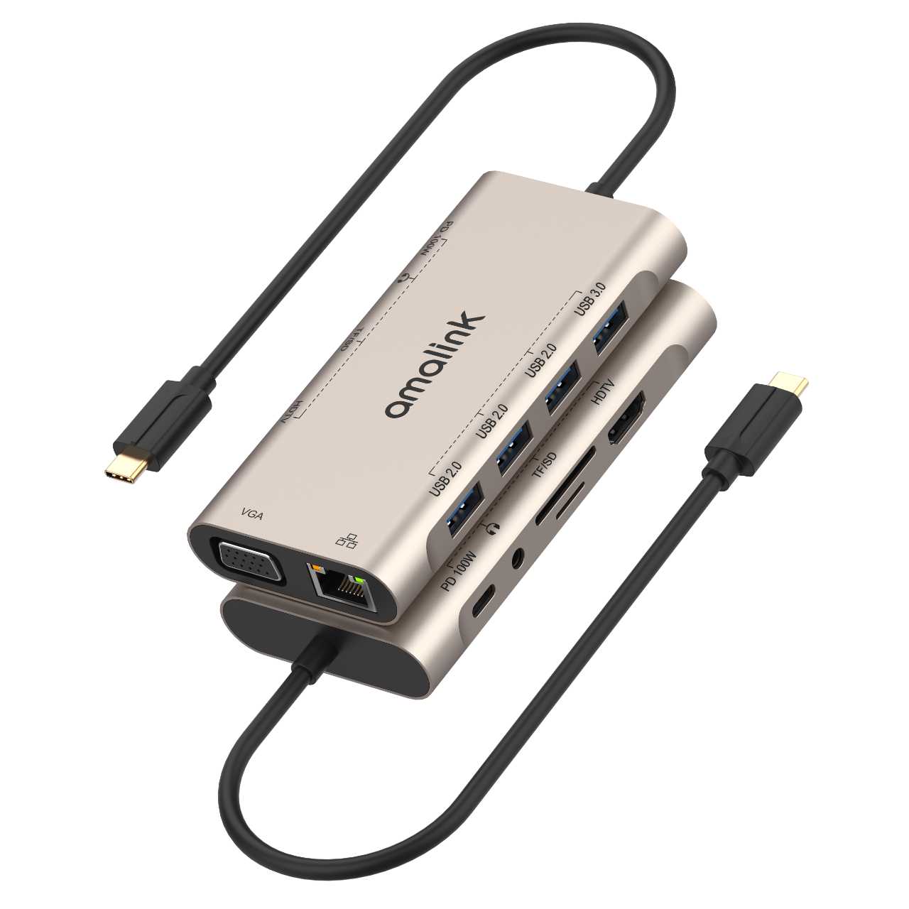 11-in-1 USB-C HUB DocKing Station
